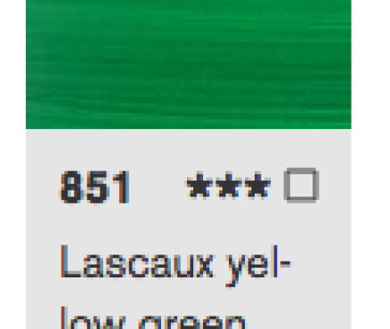 810 Lascaux yellow green (κίτρινο/πράσινο Lascaux) - 250ml